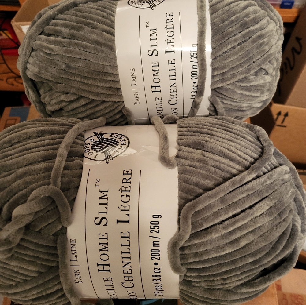 Chenille Home Slim yarn